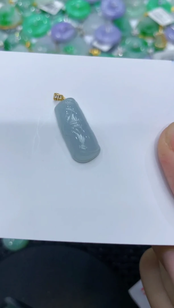 【闪购商品】翡翠颈饰18K金镶嵌111111111111