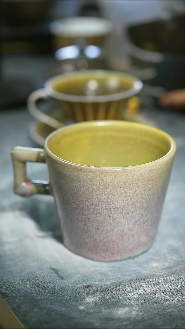 【闪购商品】碗浪鬼柴烧釉绘柴烧