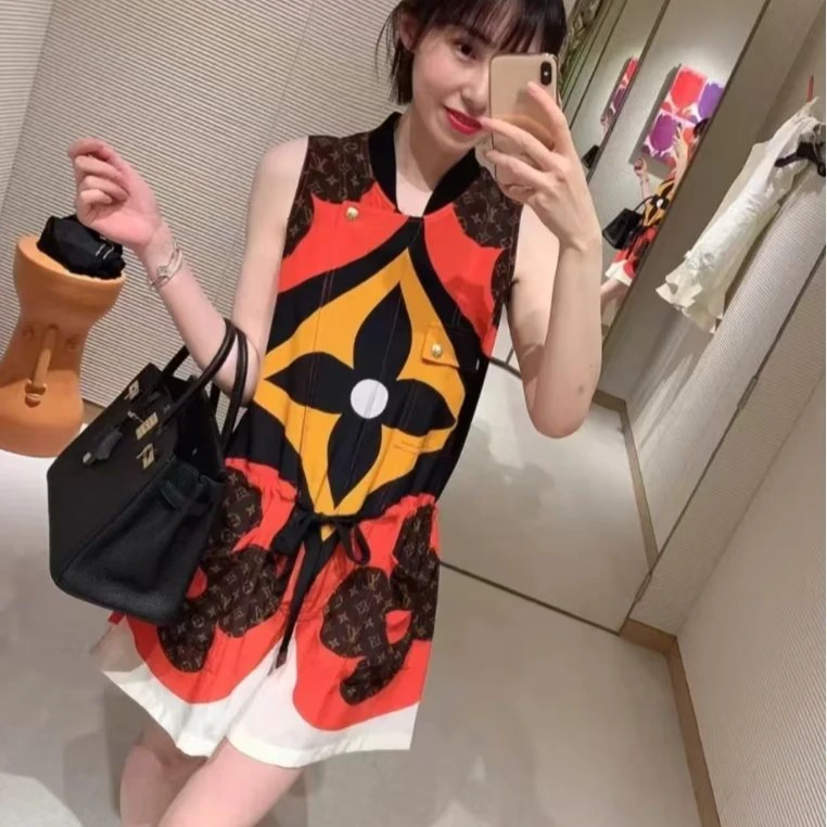 99新 LouisVuitton/路易威登 海囤J/LV连衣裙/38码/ds57061