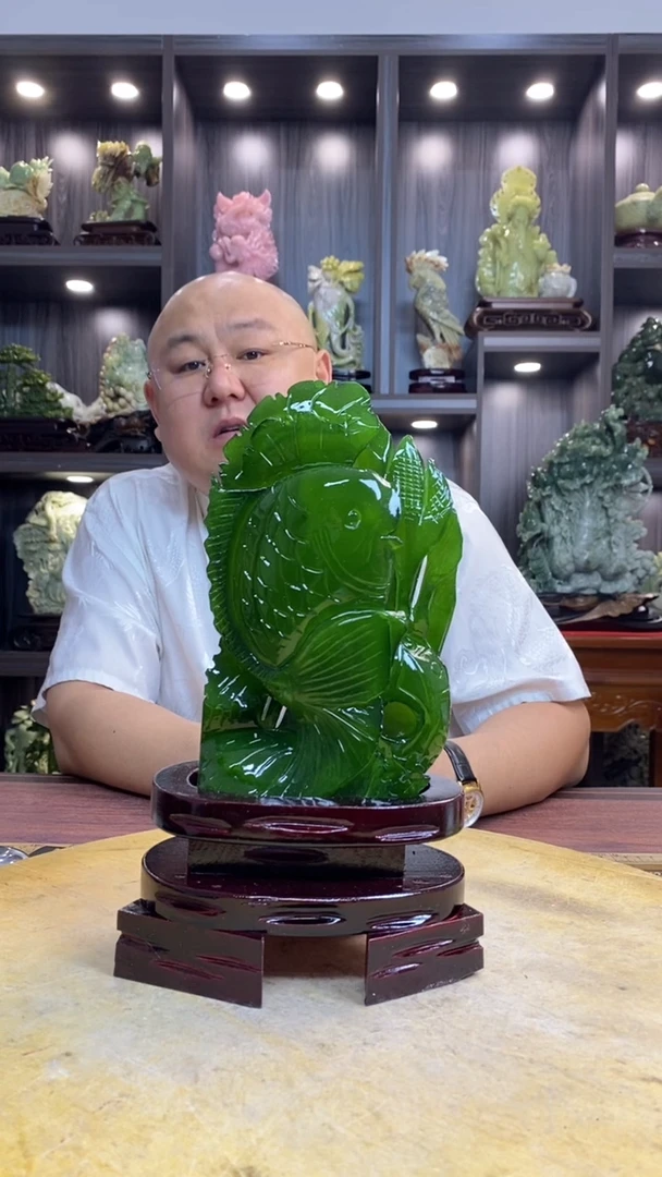 玉闲* 玉岫岩料手工雕刻摆件居家装饰送礼一物一图