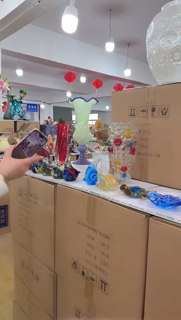 【闪购商品】无铅玻璃洛芙花器-s-早22 随机发