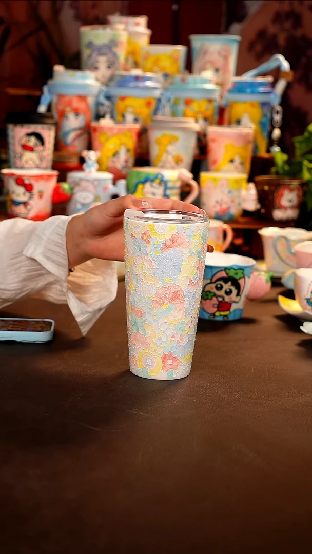瓷韵手作景德镇手工手绘杯杯