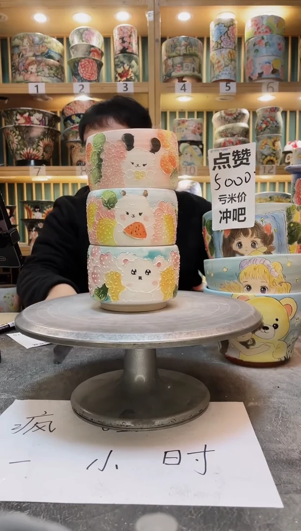 陶默认微瑕一物一拍1226-110-3个