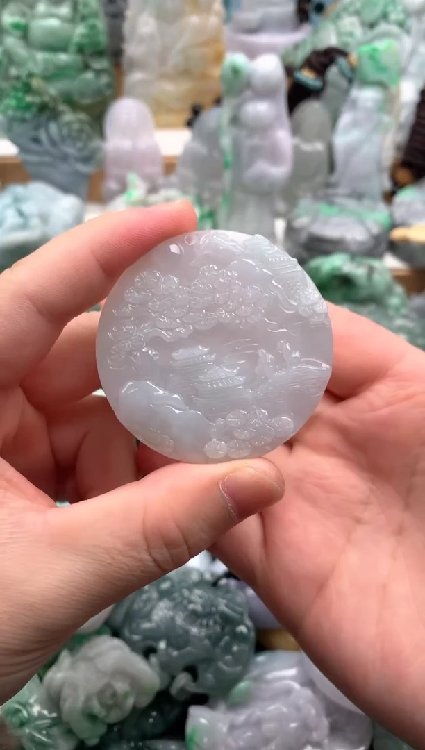 吊坠(不含链)未镶嵌翡翠1