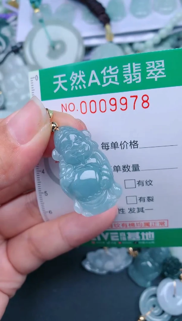翡翠未镶嵌颈饰.0009978
