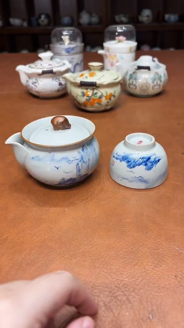 高雅艺术茶具清好看