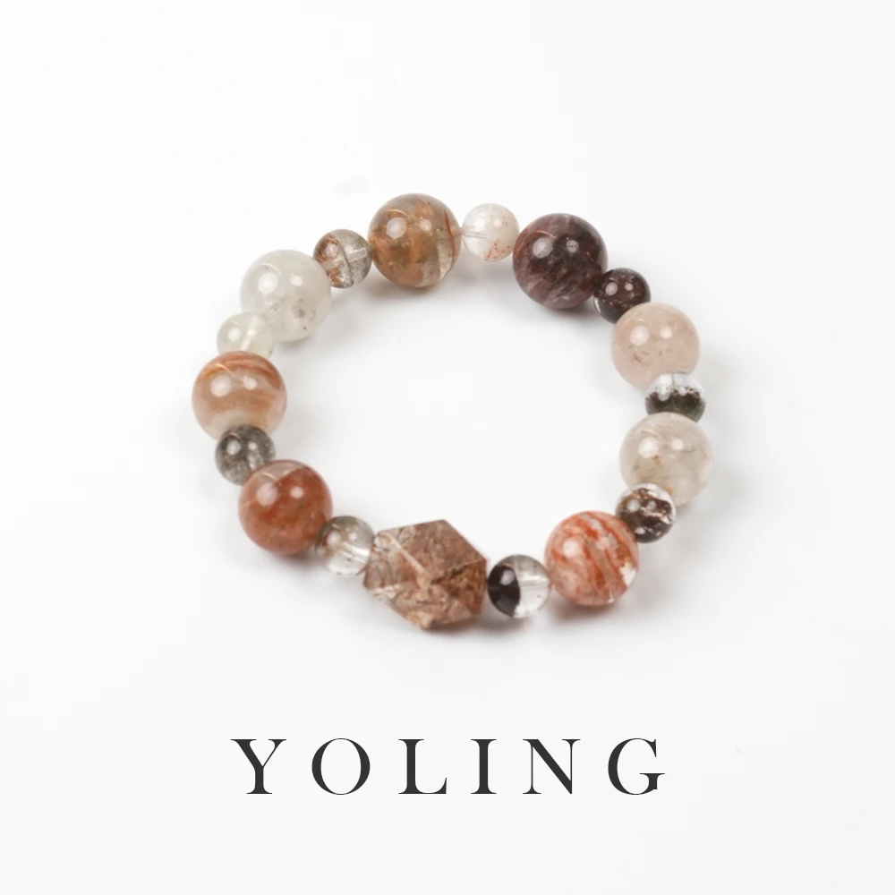 YOLING | 「岚烟」多宝异形水晶手串