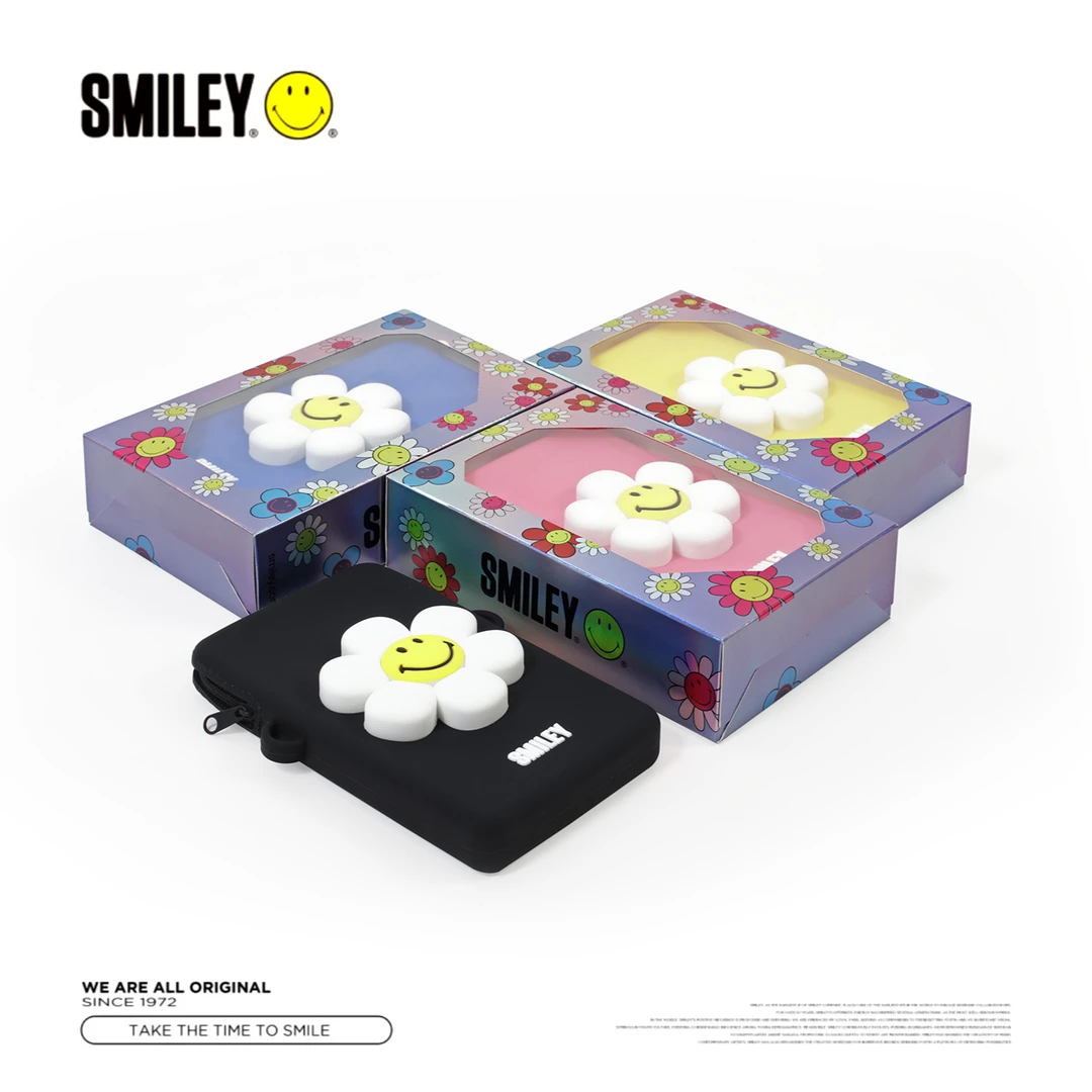 笑脸硅胶包手机包