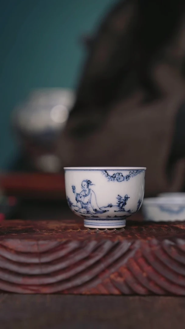 【闪购商品】且斋格古周敦颐爱莲