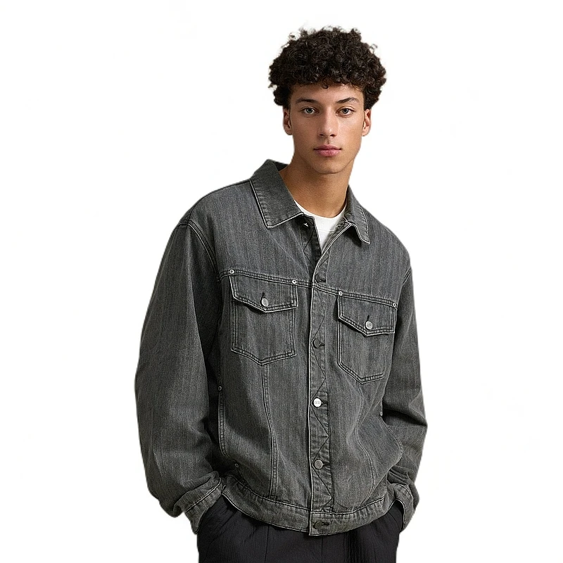 BONELESS双斜纹牛仔夹克