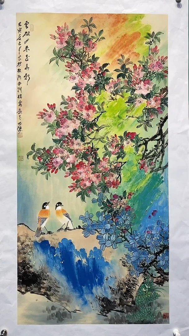 国画画都展厅明德老师国画作品23