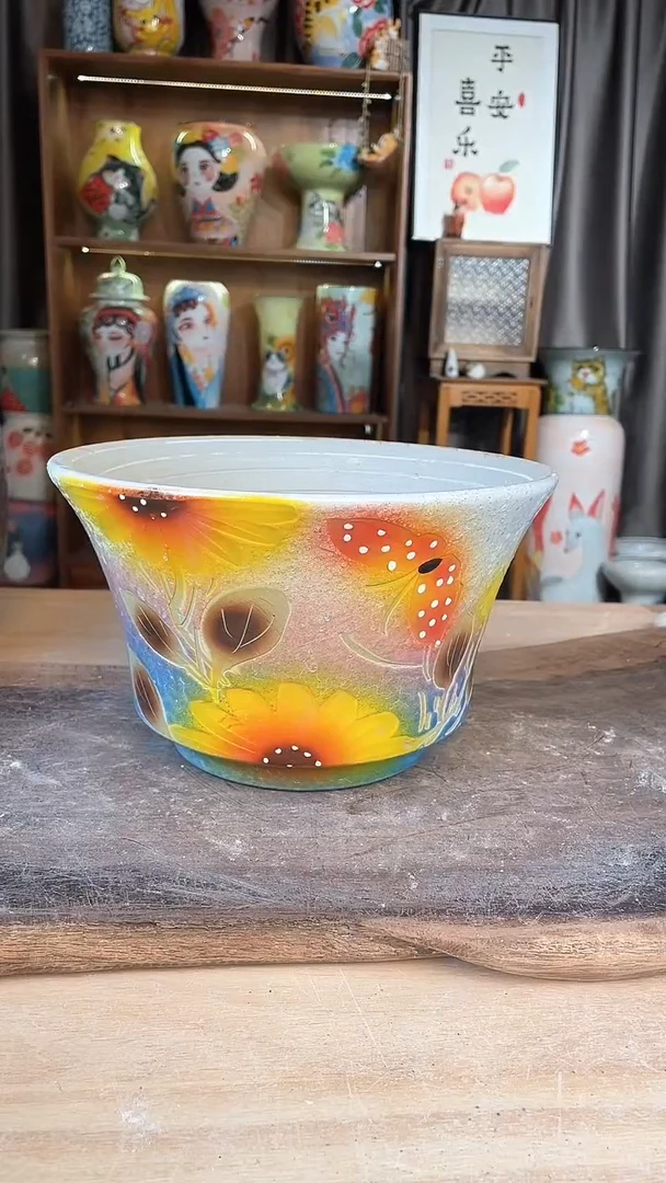 【闪购商品】摆件17-57口24高14    一个