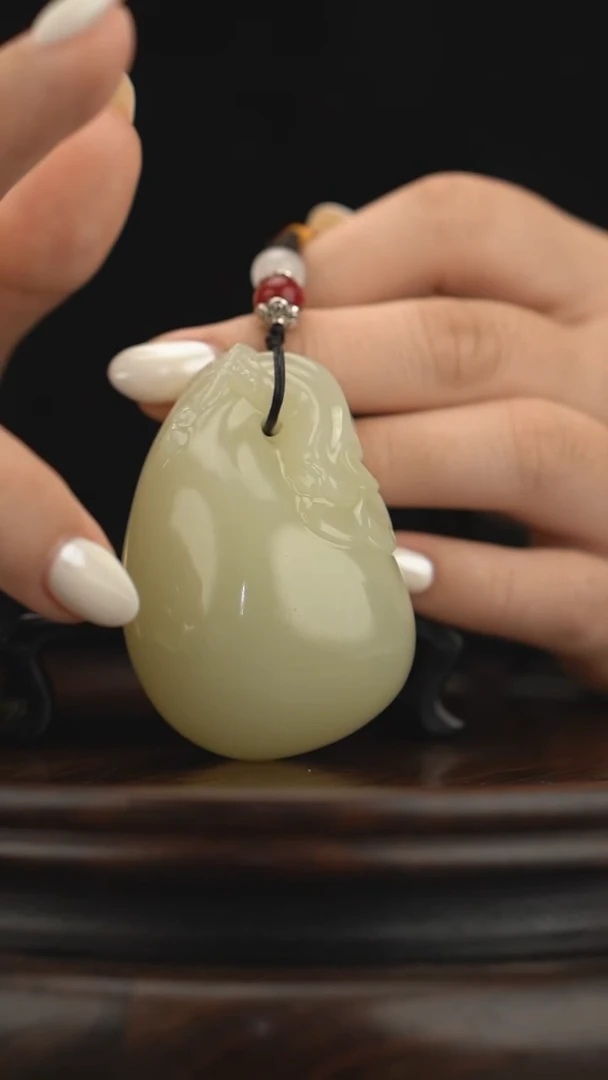 玉【钱袋子】天然玉石手把件