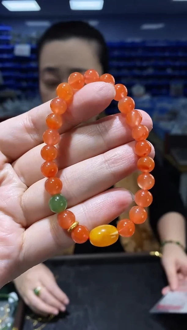 未镶嵌手链玛瑙/玉髓G12483