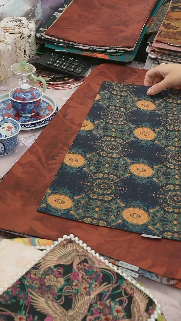 50+24敦煌藻井纹系列