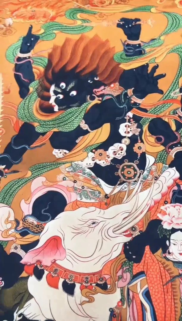 卷轴画唐卡16031