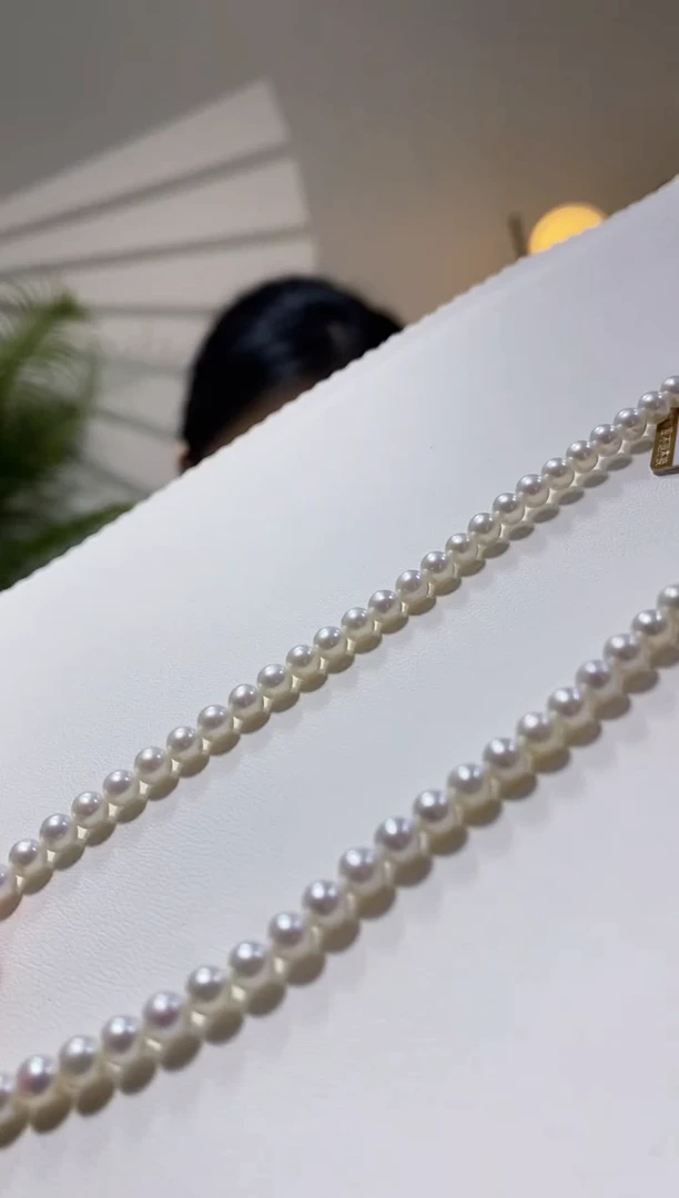 18K金镶嵌XY淡水珍珠a1661