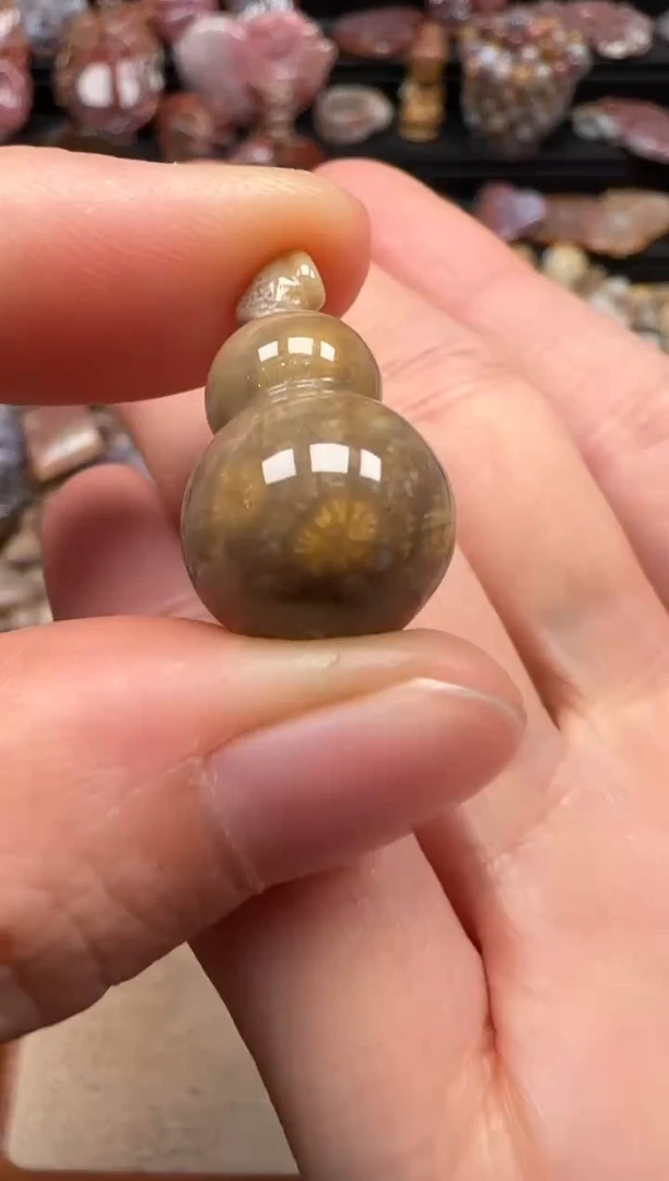 【闪购商品】硅化珊瑚（珊瑚玉）颈饰未镶嵌715