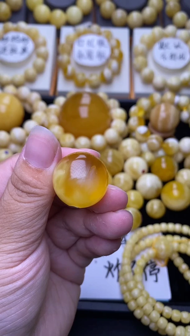 裸石琥珀未镶嵌大小姐珠宝严选30