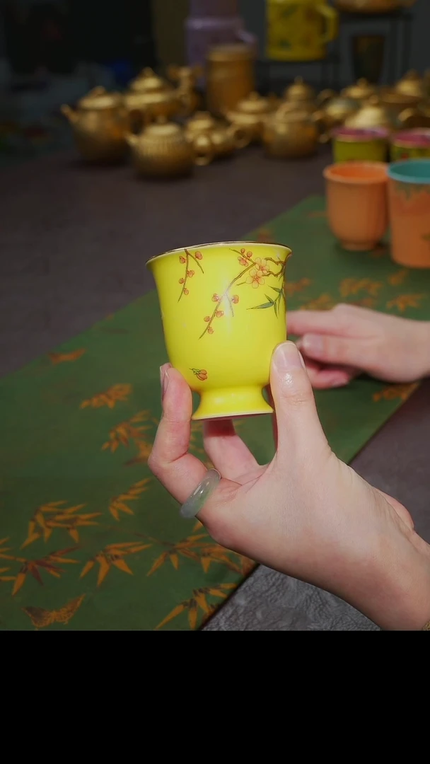 茶杯紫砂【宜景窑天漂系列】杯子4