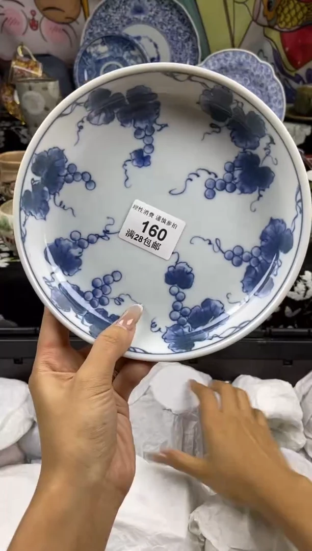 瓷片小**妈瓷色工艺品品品品160