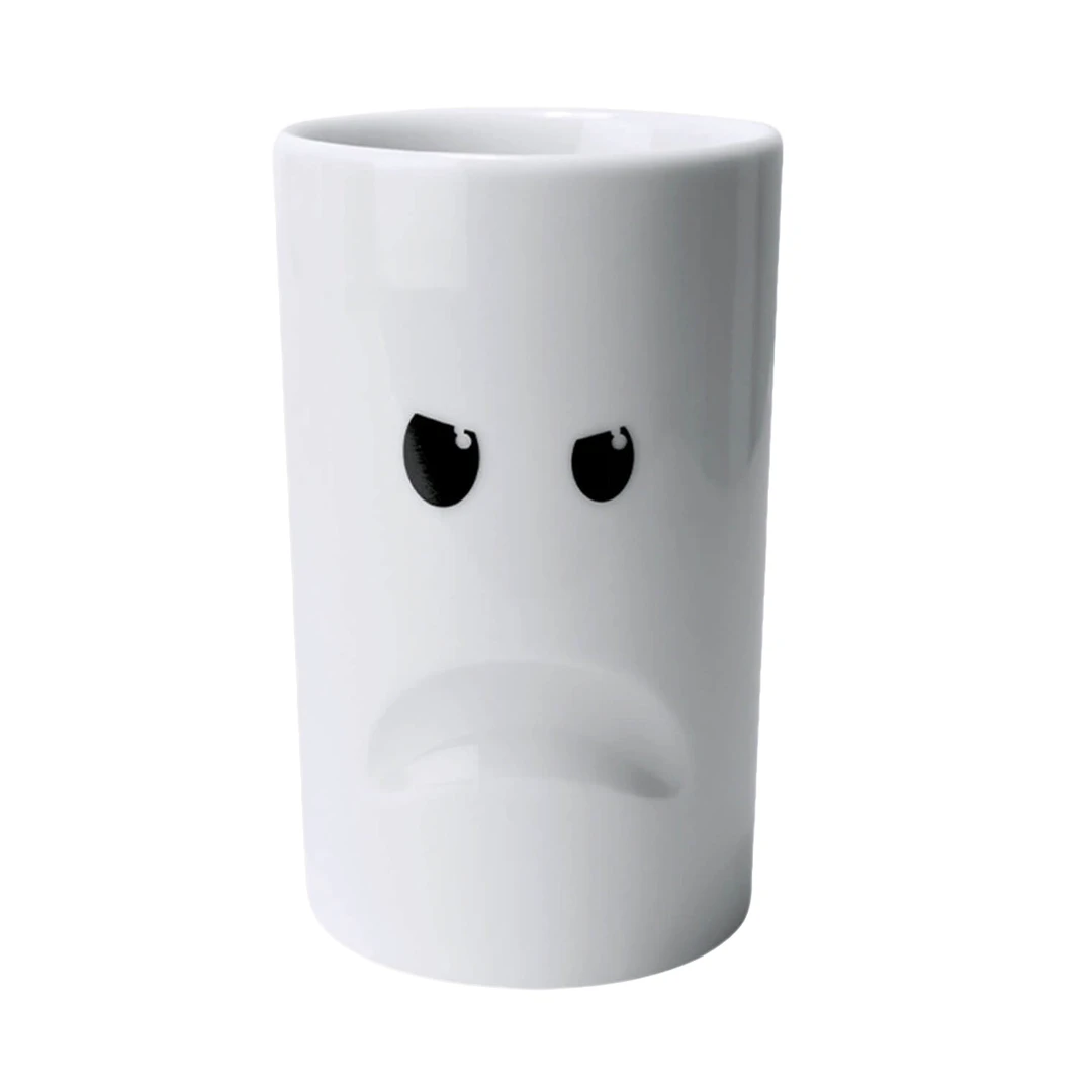 【多米家】250ML 情绪系列手握杯（怒怒）隔热防烫  创意 可爱 情侣杯