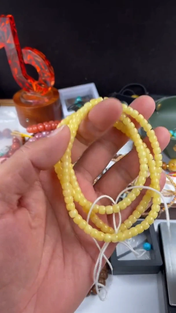 蜜蜡项链未镶嵌蜜蜡项链