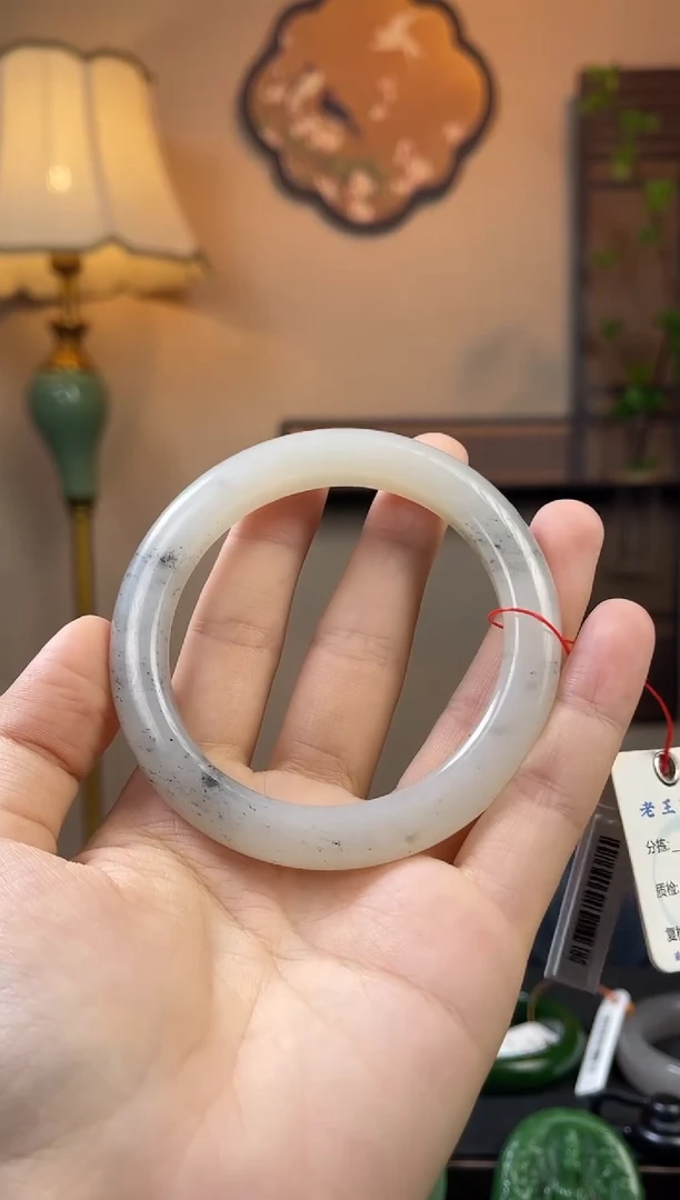 未镶嵌手镯和田玉新疆黑山 60+圈 9012903