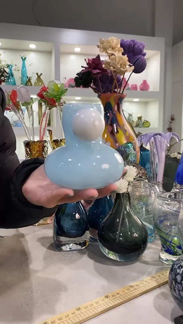 亮*慕忆家手作琉璃花瓶