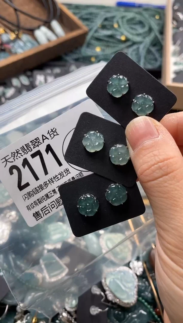 【闪购商品】翡翠颈饰未镶嵌多样性发其一2171