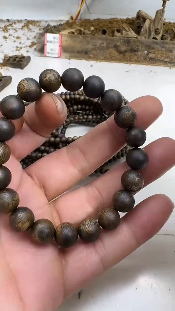 沉香手串1.0规格单圈12克沉水