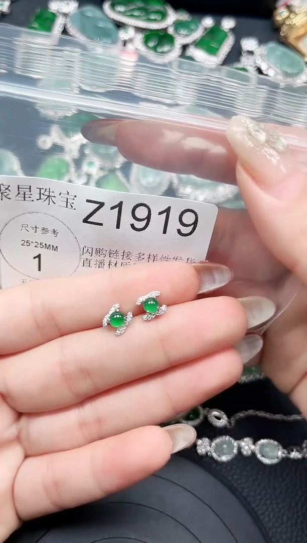 【闪购商品】翡翠颈饰未镶嵌赠皮绳1919