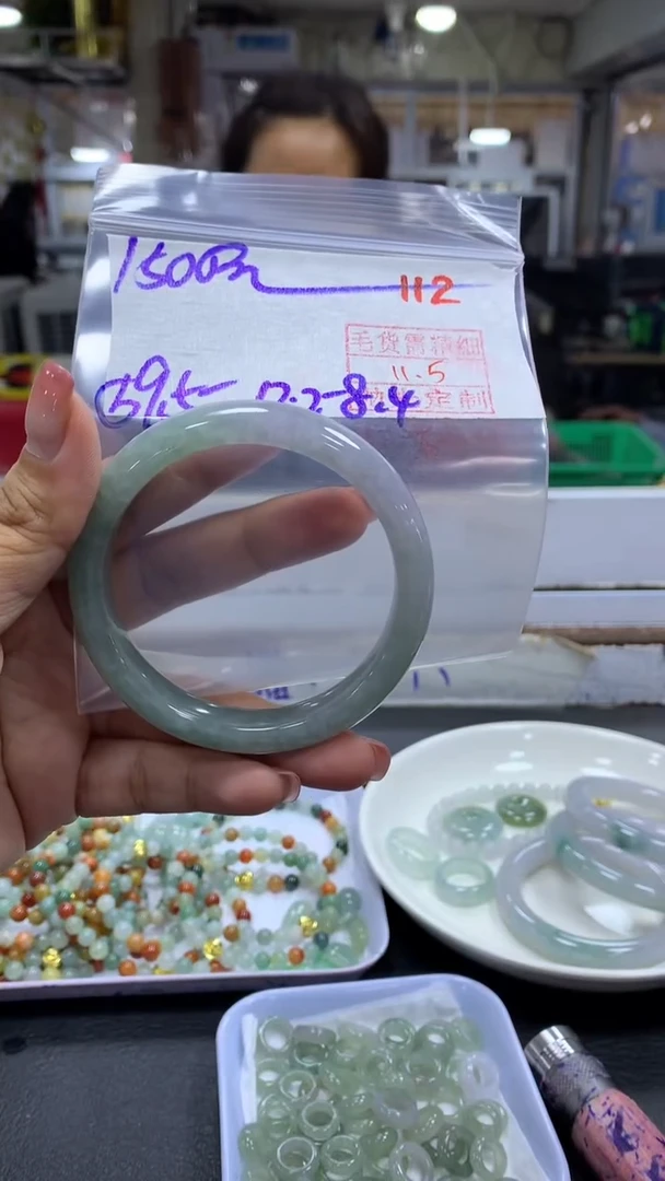 未镶嵌定制翡翠毛货需精细抛光+拍一发一112