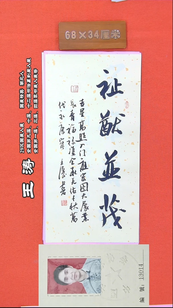 书法196R王涛书法作品