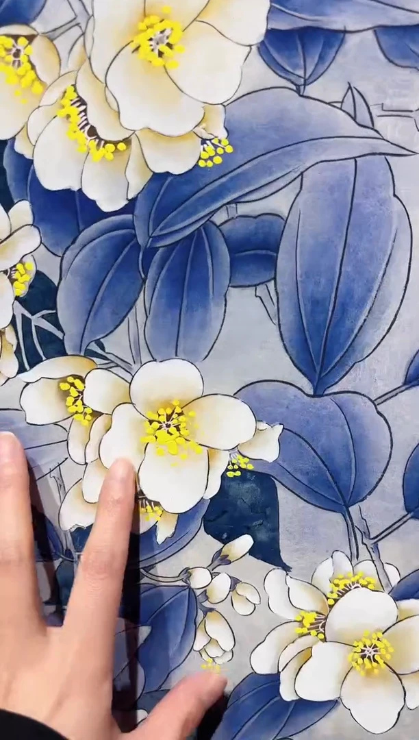 国画秦燕格国画手绘作品Y55