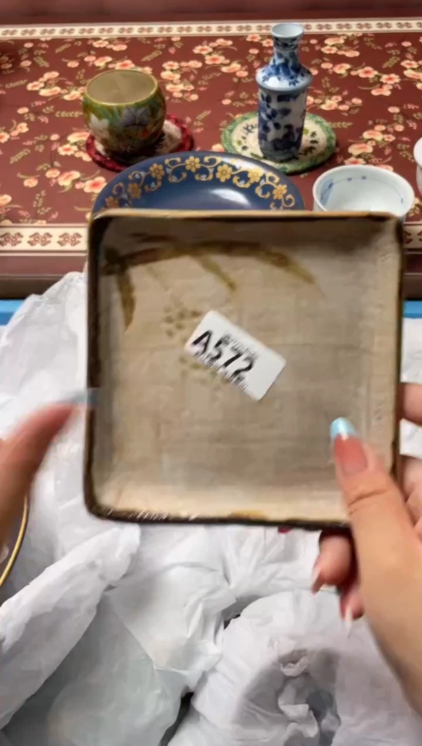 瓷片文*儿瓷器瓷器A572