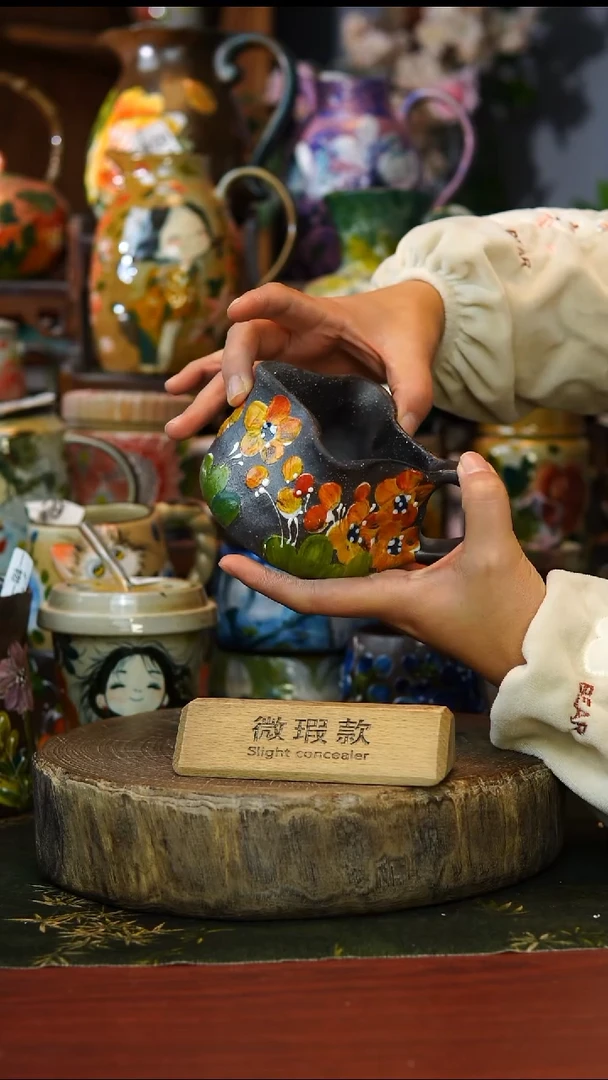 陶瓷118景德镇手工手绘釉下彩