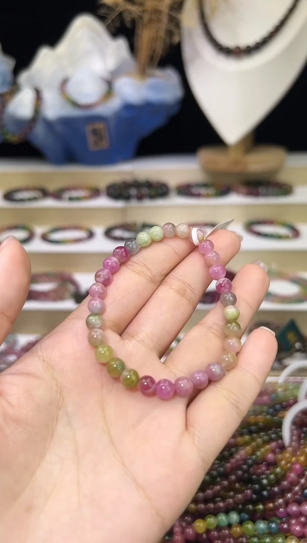 【闪购商品】碧玺/未镶嵌6mm+碧玺单圈多样性发货