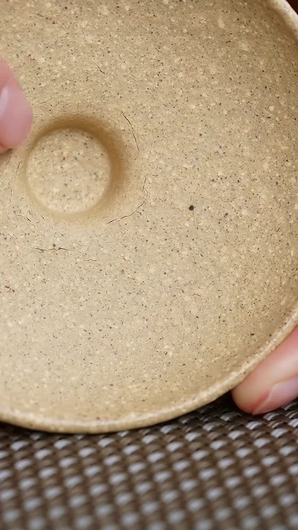 茶壶紫砂微瑕雪花芝麻段三才盖碗