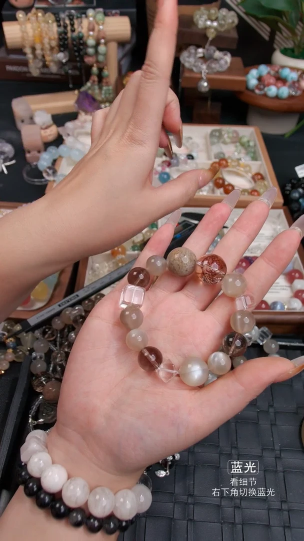 未镶嵌手链水晶050多样性发货 发其一