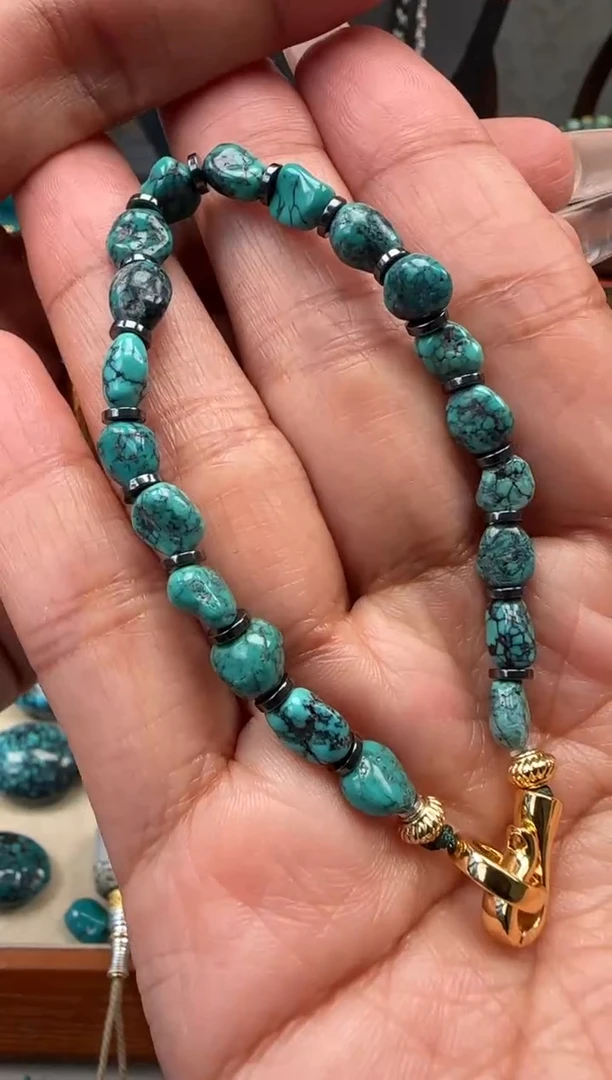 未镶嵌绿松石珠宝奇石绿松石