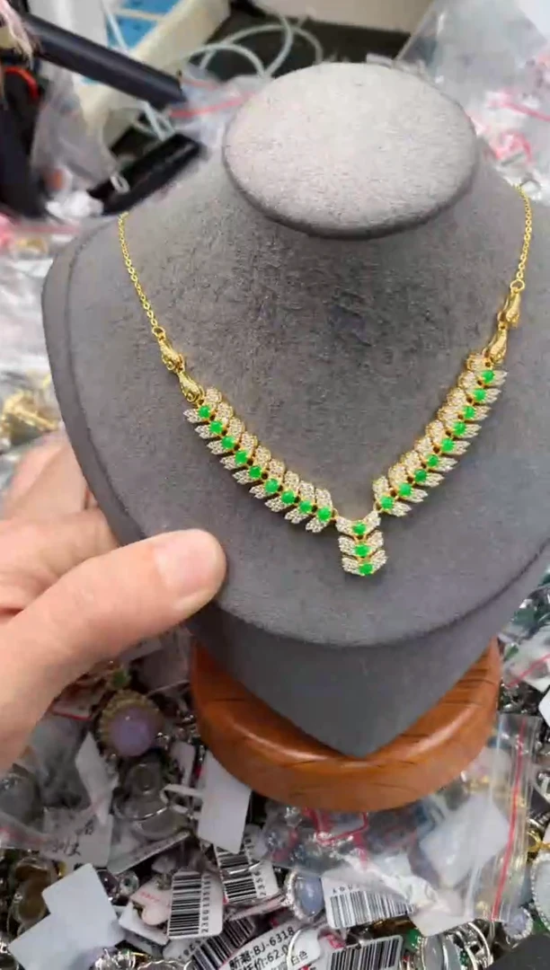 银S925镶嵌戒指翡翠777   5