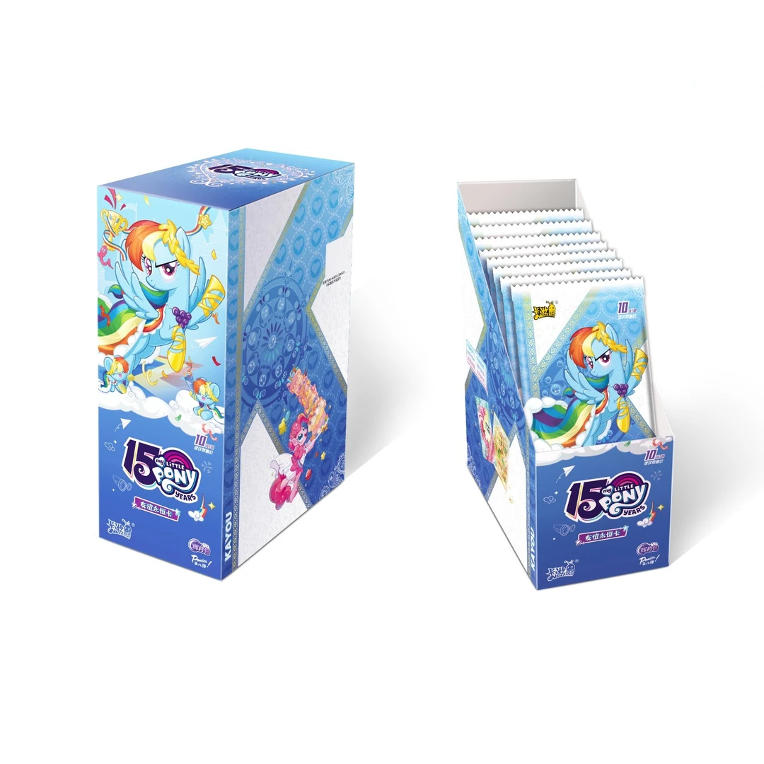 卡游【平拆】小马宝莉-辉月包八弹-碧琪柔柔云宝嘉儿可爱卡牌盲盒