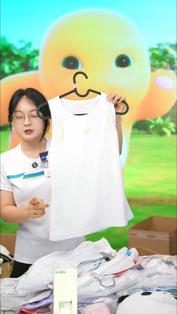 白t无袖秒杀直播清仓福利