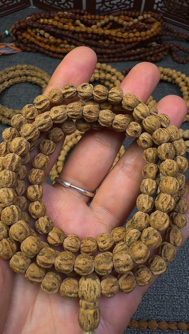 手串柏香籽/百香籽莲花鬼7