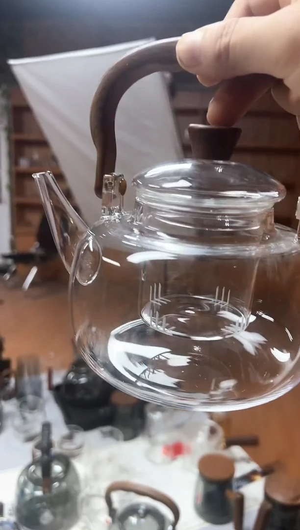 高硼硅玻璃泡茶壶