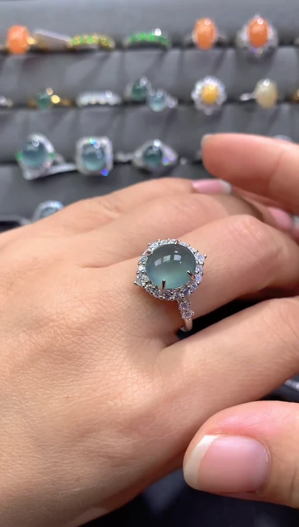 未镶嵌戒指翡翠翡翠A货