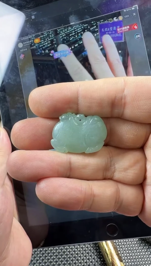 未镶嵌定制翡翠养*人--60554