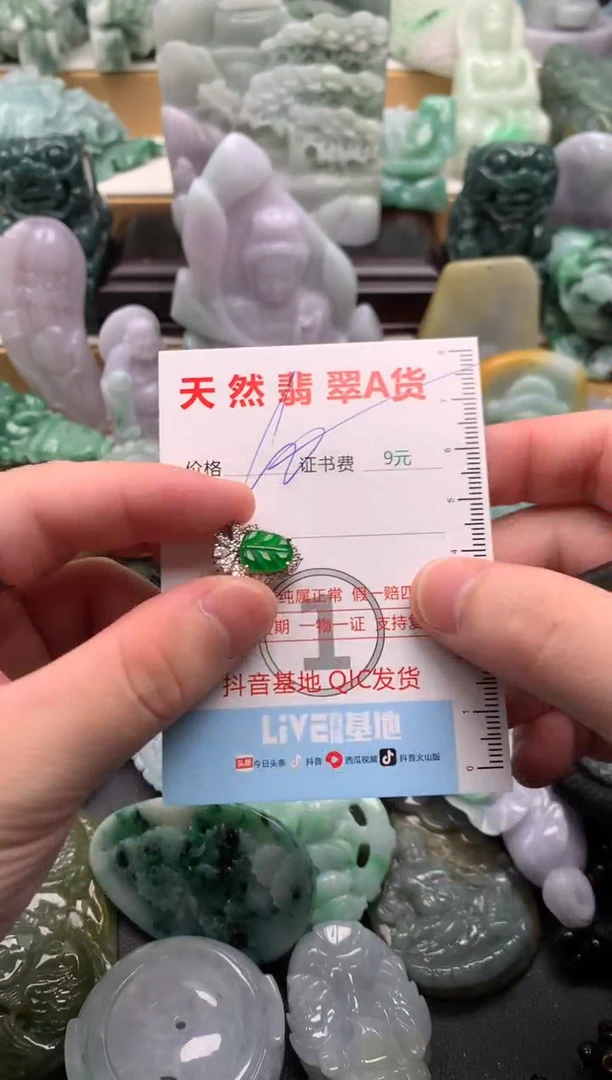 吊坠(不含链)未镶嵌翡翠1