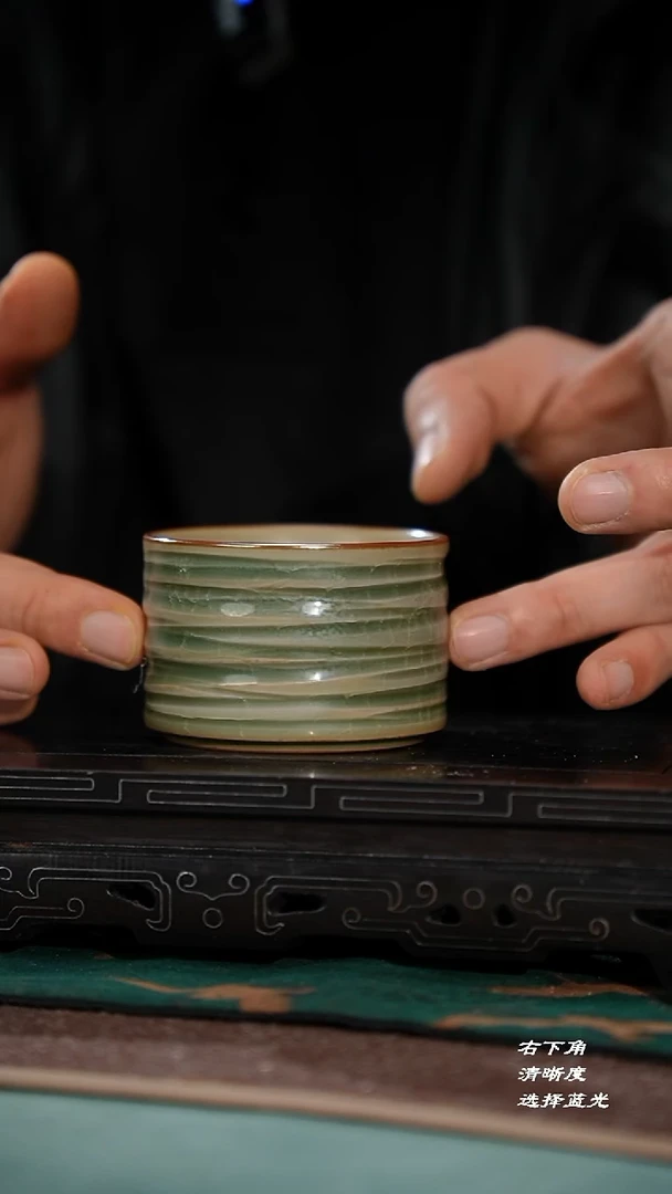 108-10摩崖直壁杯（崔小宁）古玉系列